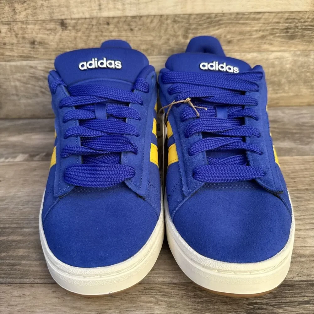 Adidas Grand Court Alpha 00s Men’s Sneakers Blue Yellow Size 11 New JI1714